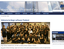 Tablet Screenshot of magicsoftware.co.th