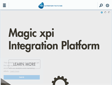 Tablet Screenshot of magicsoftware.com