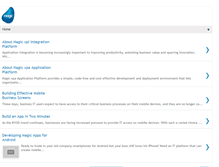 Tablet Screenshot of homeedition.magicsoftware.com